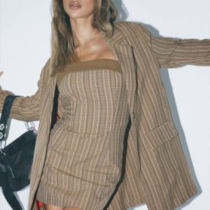 Paddie Plaid Blazer Multi