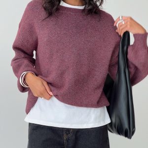 Ryanna Sweater Burgundy