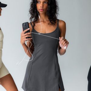 Ambition Activewear Romper Grey