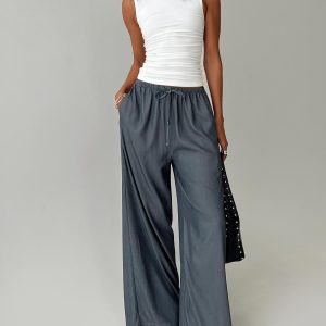 Tallilah Pants Dark Chambray