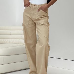 Hellier Cargo Pant Beige