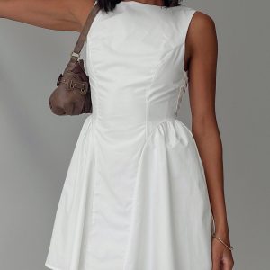 Maryvonne Mini Dress White