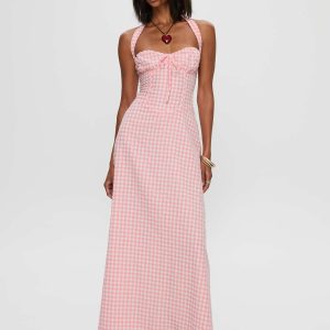 Lucky For You Halter Maxi Dress Multi