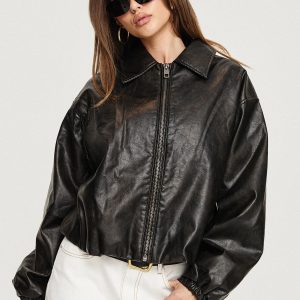 Nirvana Bomber Jacket Onyx
