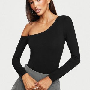 Fruelle Off The Shoulder Bodysuit Black