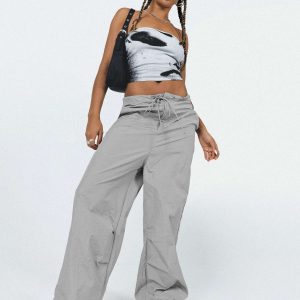 Austin Parachute Pants Grey