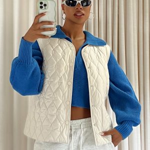 Pazo Puffer Vest Beige