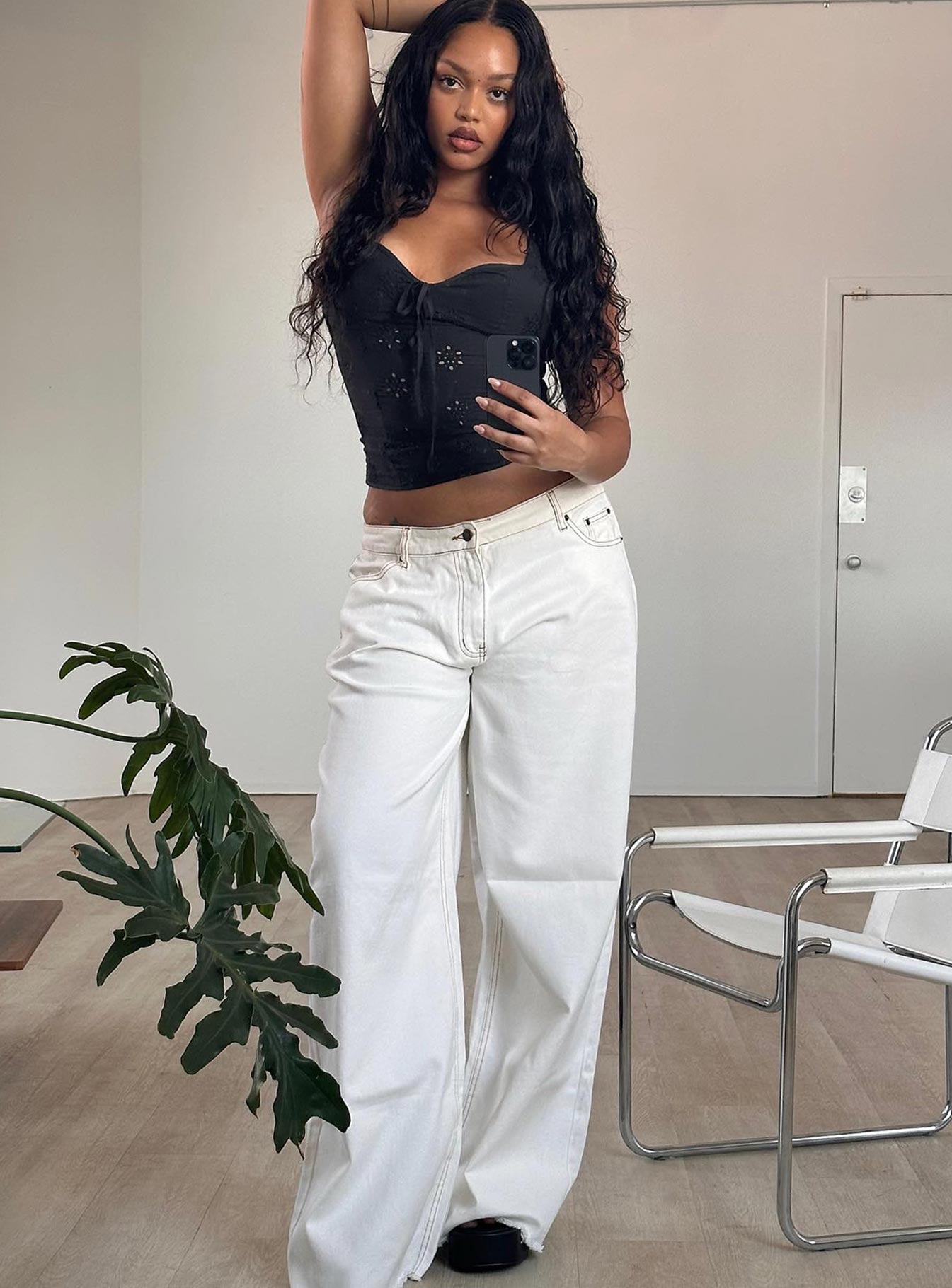 Eivissa Baggy Jeans Pearl - Image 7