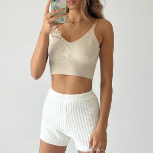 Krystka Shorts White