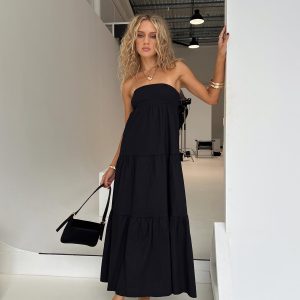 Osment Maxi Dress Black