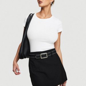 Grant My Wish Mini Skort Black