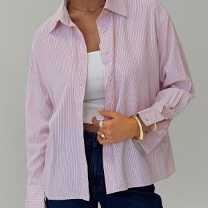 Wild Promise Top Pink Stripe