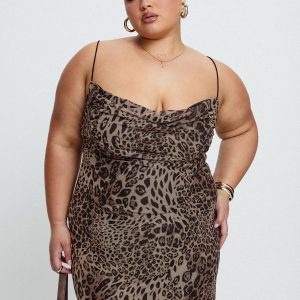Sugar Mini Dress Leopard Curve