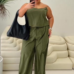 Paigey Set Khaki Curve