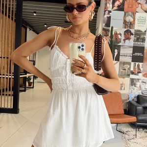Briley Mini Dress White