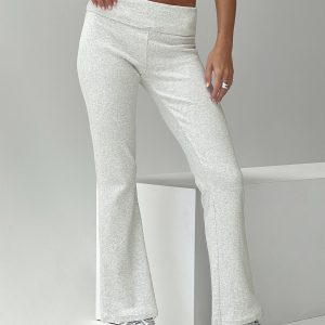 Norment Rib Pants Grey Tall