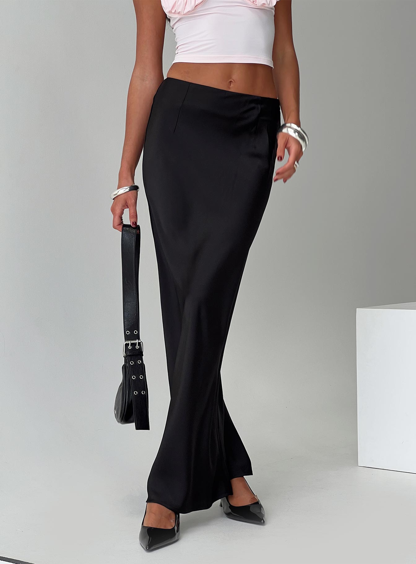 Joder Maxi Skirt Black - Image 7