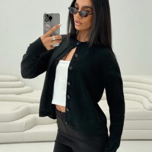 Denmark Cardigan Black