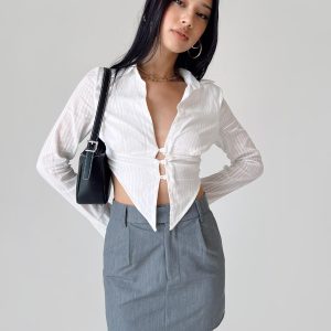 Konrad Mini Skirt Grey