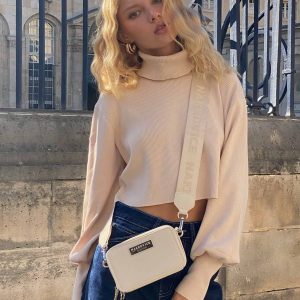 Izzy Turtleneck Sweater Cream