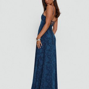South Of France Maxi Dress Navy