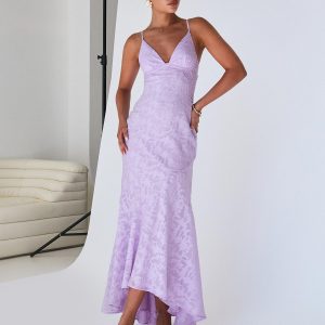 Cyrene Maxi Dress Lilac