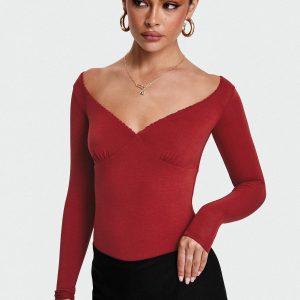 Loveydove Bodysuit Burgundy