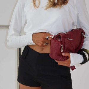 Two Lovers Low Rise Short Black