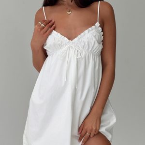 Alchemy Mini Dress White