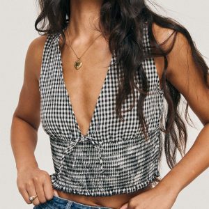 Mixing It Up Top Black / White