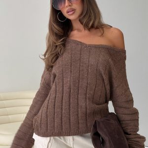 Main Thing Knit Sweater Mocha