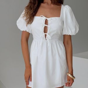 Kreamy Mini Dress White
