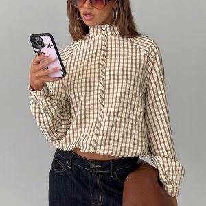 Kalle Jacket Brown Check