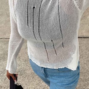 Sweeney Sweater White