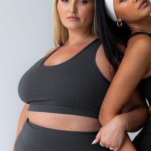 Energised Activewear Top Grey Curve