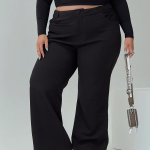 Lulu Pants Black Curve