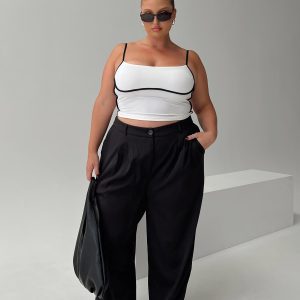 Archer Pants Black Curve