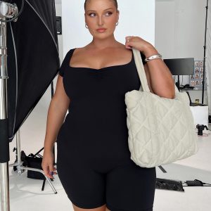 Seleste Romper Black Curve