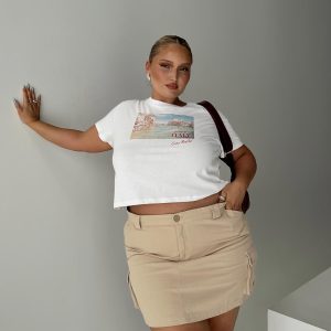 Italy Love Tee Ivory Curve