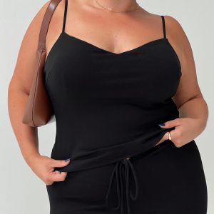 Evanda Top Black Curve