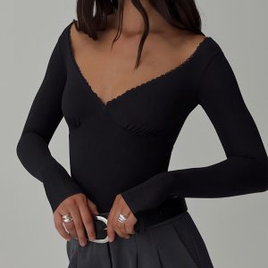 Loveydove Bodysuit Black