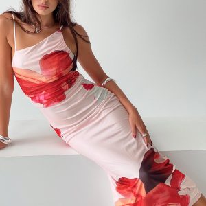 Simeon Maxi Dress Floral Multi
