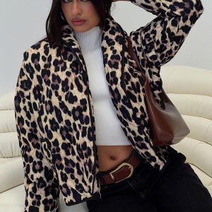 One I Want Jacket Leopard