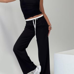 Burna Pants Black