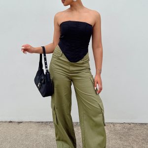 Alexis Cargo Pants Khaki