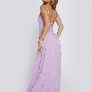 South Of France Maxi Dress Lilac
