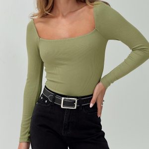 Charlotte Bodysuit Sage