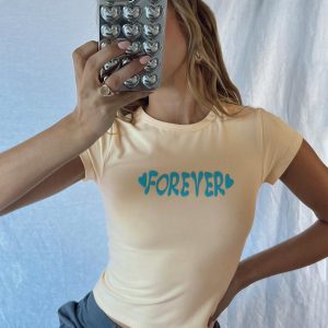 Vacation Forever Tee Cream / Blue