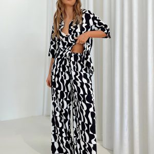 Hilola Set Black / White