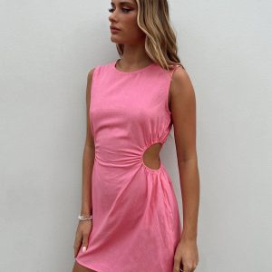 Mayzie Mini Dress Pink